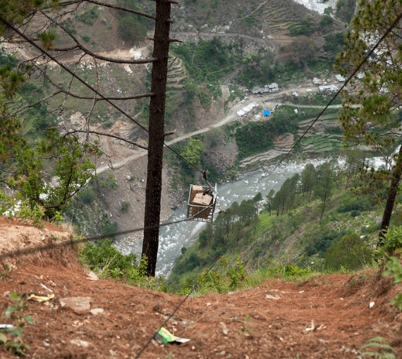 Gravity Based Ropeway Systems