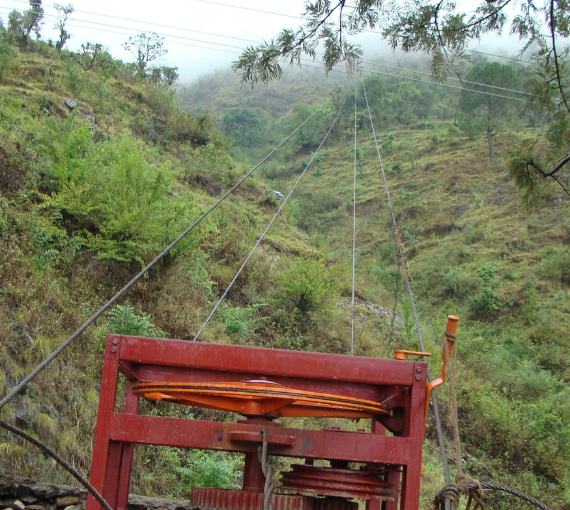 Gravity Based Ropeway Systems