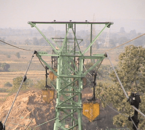 Industrial Material Carrying Bicable Systems