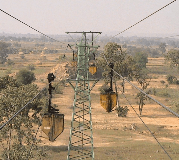 Industrial Material Carrying Bicable Systems