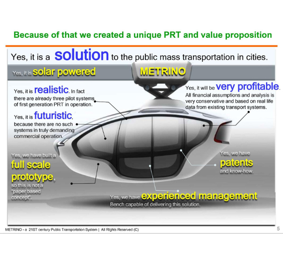 PRT Public Rapid<span> Transport System